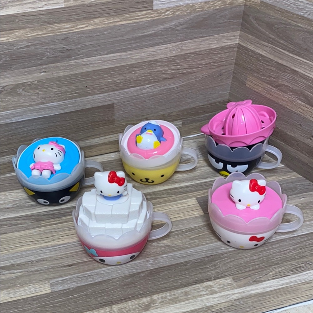 Hello Kitty and friends cup tea party Accessories Set Sanrio